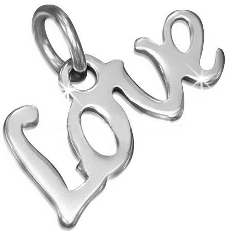 Přívěsek ocel "Love" 61