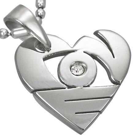 Přívěsek ocel srdce 51