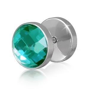 Piercing ocel zelený 5