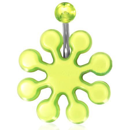 Piercing ocel do pupíku