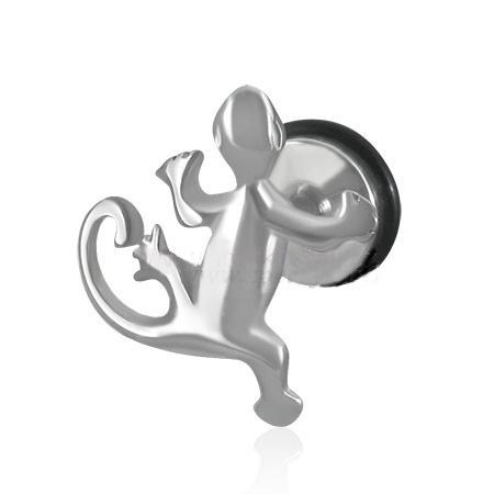 Piercing ocel ještěrka 76