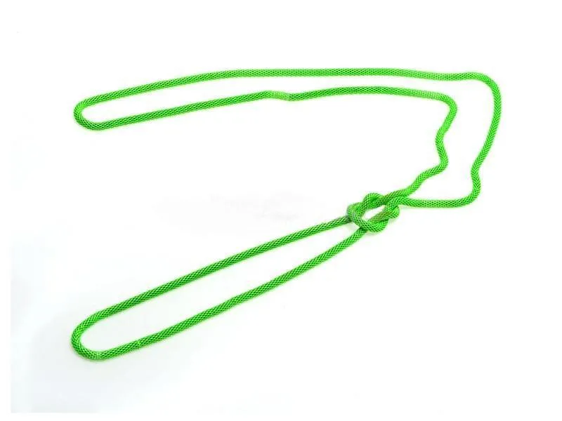 Módní dlouhý náhrdelník zelený had