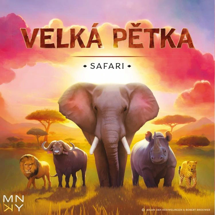 Velká pětka desková hra Půjčovna