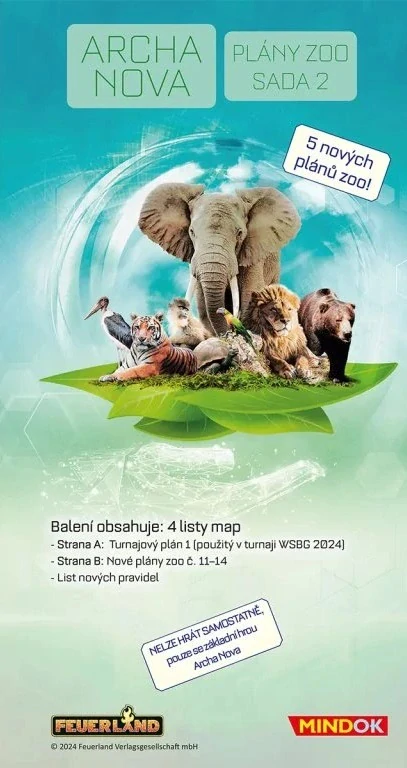Archa Nova plány ZOO sada 2