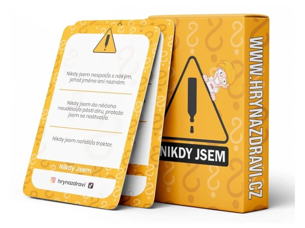 Karetní hra Nikdy jsem Půjčovna