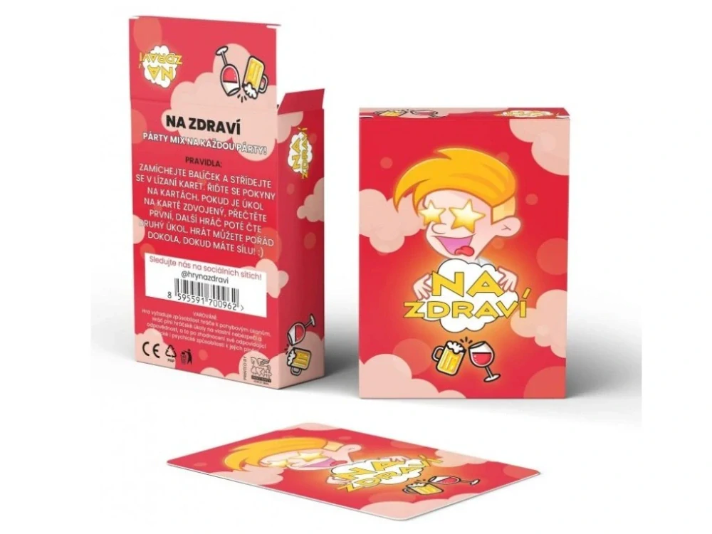 Na zdraví karetní hra Půjčovna