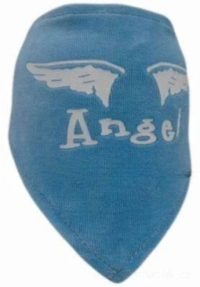 Šátek pro psa modrý 36-42cm