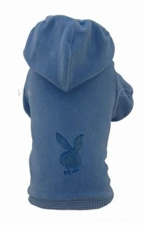 Mikina pro psa modrá zajíc