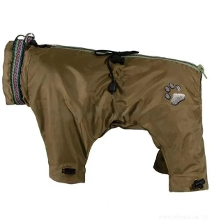 Kombineza i pro velkého psa olivová