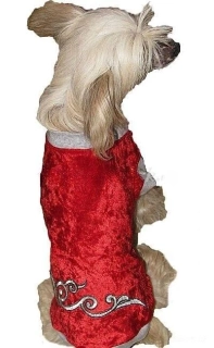 Tričko pro malého psa  24-30cm červená