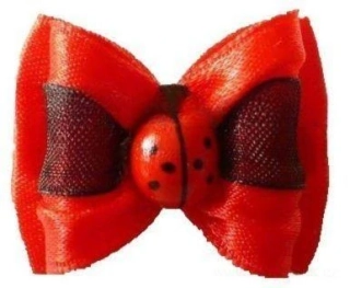 Mašlička na gumičce pro psa 97