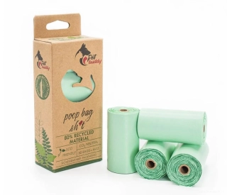 Recyklované sáčky na psí exkrementy 4 x 15ks
