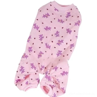 Růžové pyžamo pro psa 18-20cm