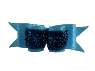 Mašlička mini modrá 13