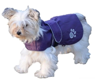 Reflexní vesta pro psa fialová 30cm Trixie