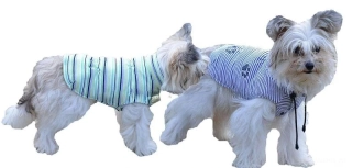 Oboustranná zimní vesta pro psa 25cm  DOPRODEJ 