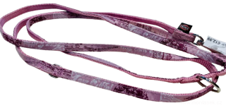 Růžové přepínací vodítko Paris Trixie 10mm