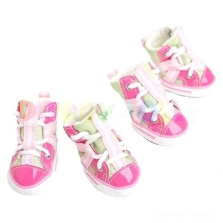 Tenisky pro psa růžové 