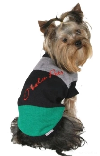 Svetr pro psa, pruhy 30cm