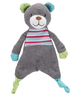 Hračky pro psy, JUNIOR plyšový medvídek šustící 28cm