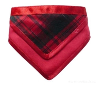 Červený šátek pro psa, kočku