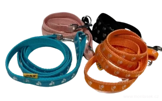 Vodítko pro menšího a středně velkého psa tlapky 15mm