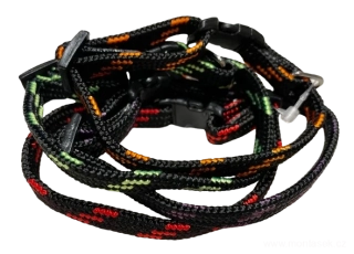 Nylonový obojek pro psa žíhaný 10mm