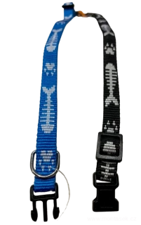 Obojek pro malé psy kolekce  Fish bones 10mm 