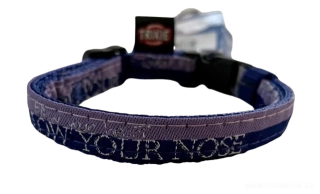 Fialový obojek pro psy Trixie 10mm