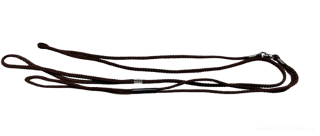 Předváděcí vodítko pro psa hnědé lanko