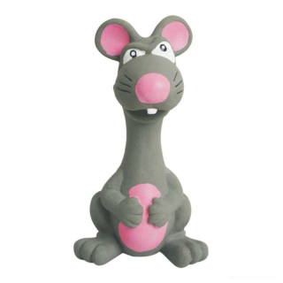 Pískací latexový myšák pro psa 15cm