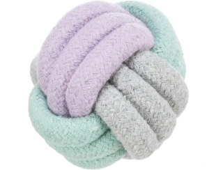 Bavlněný lanový míč pro psy 9cm