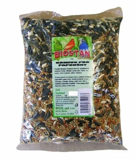 BIOSTAN střední papoušek 1 kg