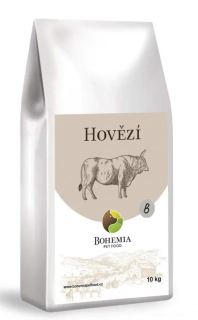 BOHEMIA Hovězí B 10kg štěně velká plemena