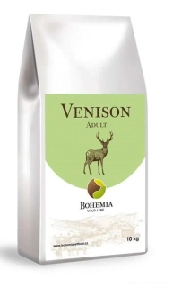 BOHEMIA WILD Adult Venison 10kg zvěřina, pro dospělé psy