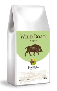 BOHEMIA WILD Adult Wild Boar 10kg kanec, pro dospělé psy