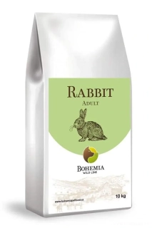 BOHEMIA WILD Adult Rabbit 2kg králík, pro dospělé psy