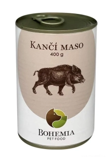 BOHEMIA Kančí maso ve vlastní šťávě 400g 