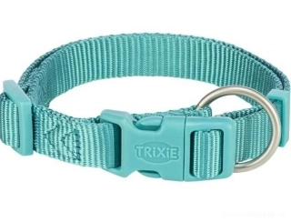 Nylonový obojek pro malého psa PREMIUM, aqua
