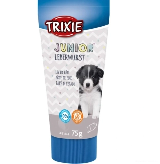 Bezlepková paštika pro štěně JUNIOR liver paté - játrová paštika 75 g
