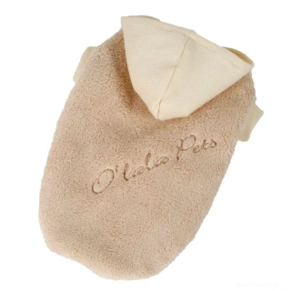 Mikina pro psa béžová Fluffy 