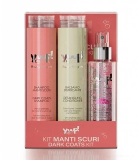 Kosmetika pro psy, balíček pro tmavou srst Yuup