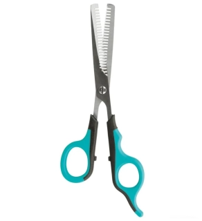 Nůžky na psí srst efilační oboustranné 