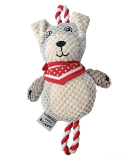 Hračka pro psa, plyšový pes Harper and Bone 26cm