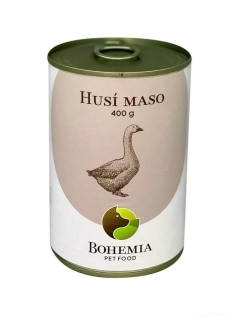 BOHEMIA Husí maso ve vlastní šťávě 400g