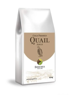 BOHEMIA COLD Adult Quail 10kg křepelka pro dospělé psy, lisované za studena