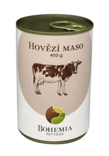 BOHEMIA Hovězí maso ve vlastní šťávě 400g 