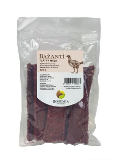 BOHEMIA Bažantí plátky 100g, pamlsky pro psy