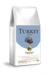 BOHEMIA PREMIUM Adult Turkey 10kg, Krůtí granule pro dospělé psy