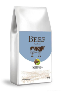 BOHEMIA PREMIUM Adult Beef 10kg, Hovězí granule pro dospělé psy
